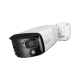 IP камера BCS-P-PTIP2X2FCL3-Ai, Panoramic, 4MP, 4.0mm, WhiteLight, Loudspeaker, SD, Mic, PoE